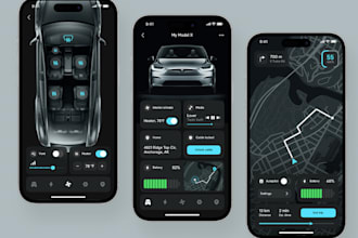 build fleet management app, ev charging app, gps navigation app, VPN app