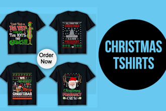 do ugly christmas sweater, bulk tshirt design halloween in vintage or typography