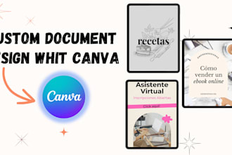 create custom canva pdfs and ebooks