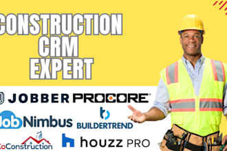 setup jobber pipedrive houzzpro jobnimbus contractor foreman procore coconstruct