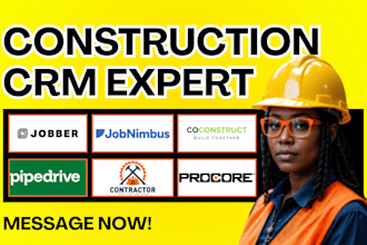 setup jobber pipedrive houzzpro jobnimbus contractor foreman procore coconstruct