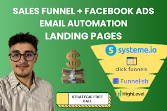 automate your sales with a sales funnel in systeme io, funnelish or google sites