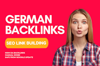 create german backlinks for germany SEO link building
