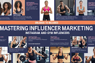 find best instagram youtube tiktok gym influencers list for influencer mark