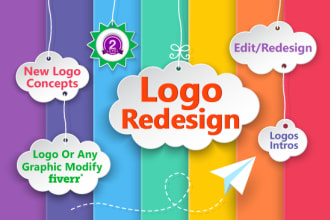 redesign, vectorize, modify, edit and redraw the logo