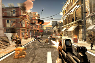 create multiplayer fps,rpg,mmorpg godot game,2d 3d,level,prototype,reskin,models