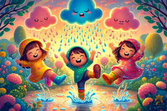 design children story book illustrations and covers