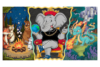 design a creative retro cartoon t shirt design in 24 hours