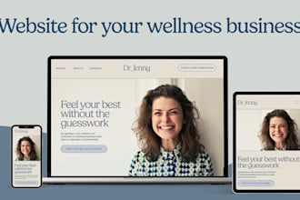 design your wellness coach, counseling or therapy website