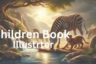 create children book illustrations