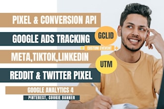 facebook meta pixel conversion api tracking google ads,tiktok,linkedin,twitter