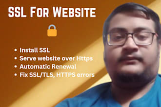 configure professional SSL https for your website