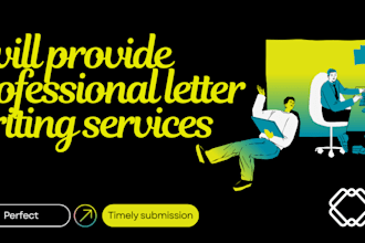 provide professional letter writing services