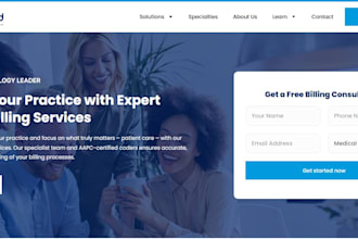 build professional wordpress websites for medical and healthcare services