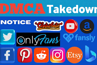 send dmca takedwon notice remove to copyright infringement content