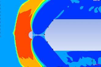 do cfd simulation using ansys fluent and post processing using cfd post