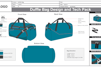 design and tech pack your bag, handbag, duffle bag, tote bag