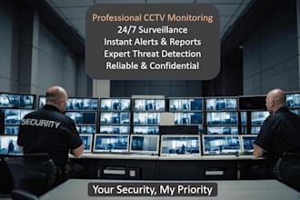 be your virtual security guard for pro cctv monitoring