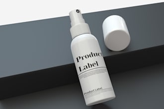 design realistic 3d product rendering and studio mockup