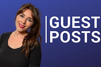 do guest posting for your business with a follow link