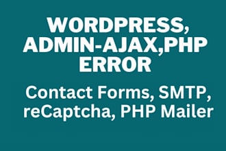 fix contact forms php mailer recaptcha gmail smtp spam api integration wordpress
