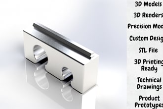 design 3d models, create realistic 3d renders and stl files for printing