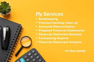 full service bookkeeping bank reconciliation, hotdoc reports