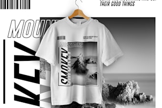 do streetwear , motivational, inspirational graphic t shirt design
