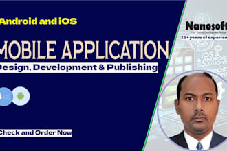 develop and publish mobile applications