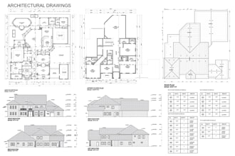 do architectural design and full set blue print