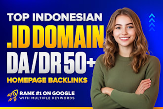 create high DR indonesian contextual dofollow id backlinks