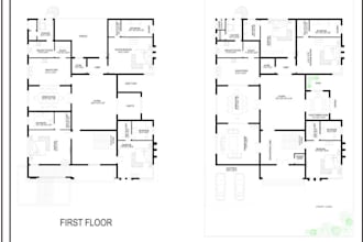 provide 2d autocad drafts as per your needs or convert your pdfs accordingly