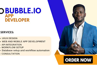 be your bubble io developer for bubble website app developer