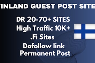 do premium guest post on finland sites