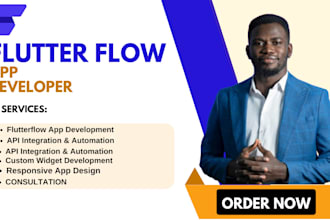 develop android and IOS using flutterflow mobile app development