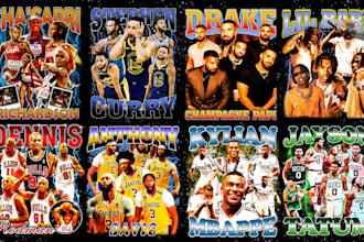 design 90s vintage bootleg rap tee design