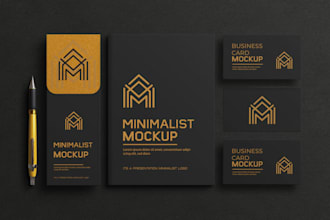 professional minimalist luxury text based wordmark logo