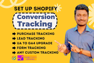 setup google ads conversion tracking on shopify