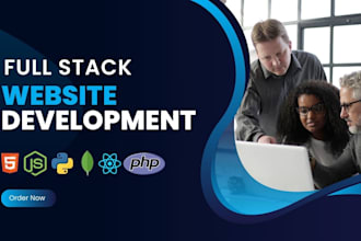 do full stack web development nodejs php laravel react