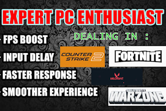tweak and optimize your pc for best performance and input latency