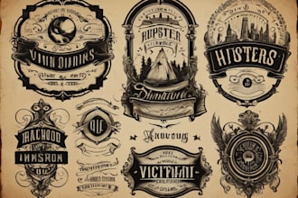 design a vintage retro t shirt with a custom illustration