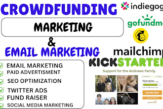 do crowdfunding email marketing promotion crowdfunding relief fund marketing
