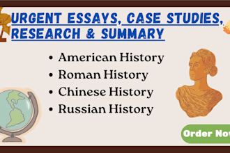 write essays in chinese, russian, roman, american history