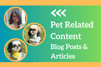 write engaging pet blog articles to keep your readers hooked
