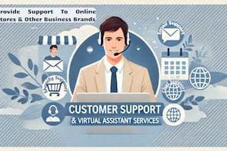 customer service representative and virtual assistant for online stores