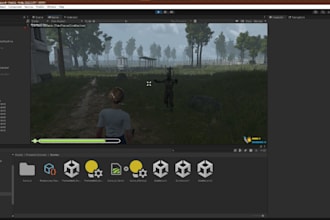 develop 2d or 3d games in unity for android and webgl or PC