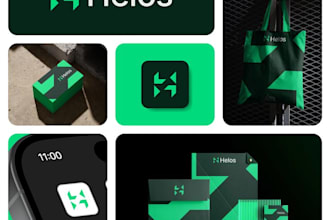 create tech logo designs and their brand identity