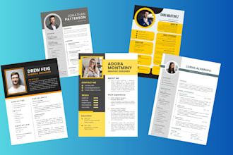 design interactive CV, resume or portfolio on pdf just in matter of time