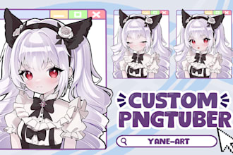 make a custom pngtuber for twitch, youtube and discord