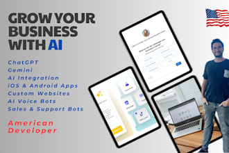 I will develop chatgpt ai app, ios app, ai mobile app, ai android app, ai flutter
